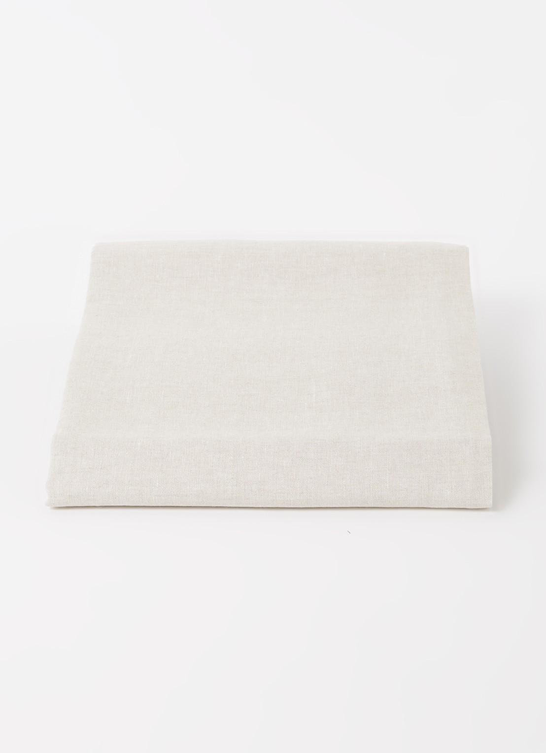Sander Linnen tafelkleed 135 x 170 cm - voorkant 2 beige