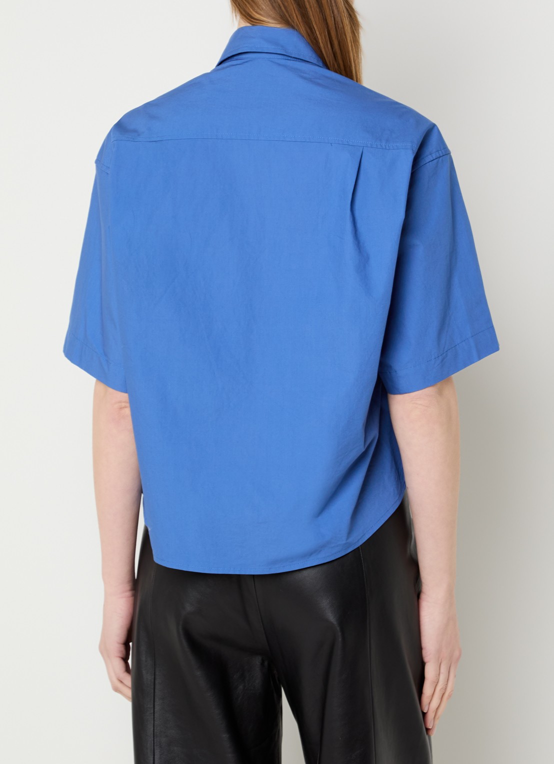 Sandro Blouse met strass - achterkant 2 royalblauw