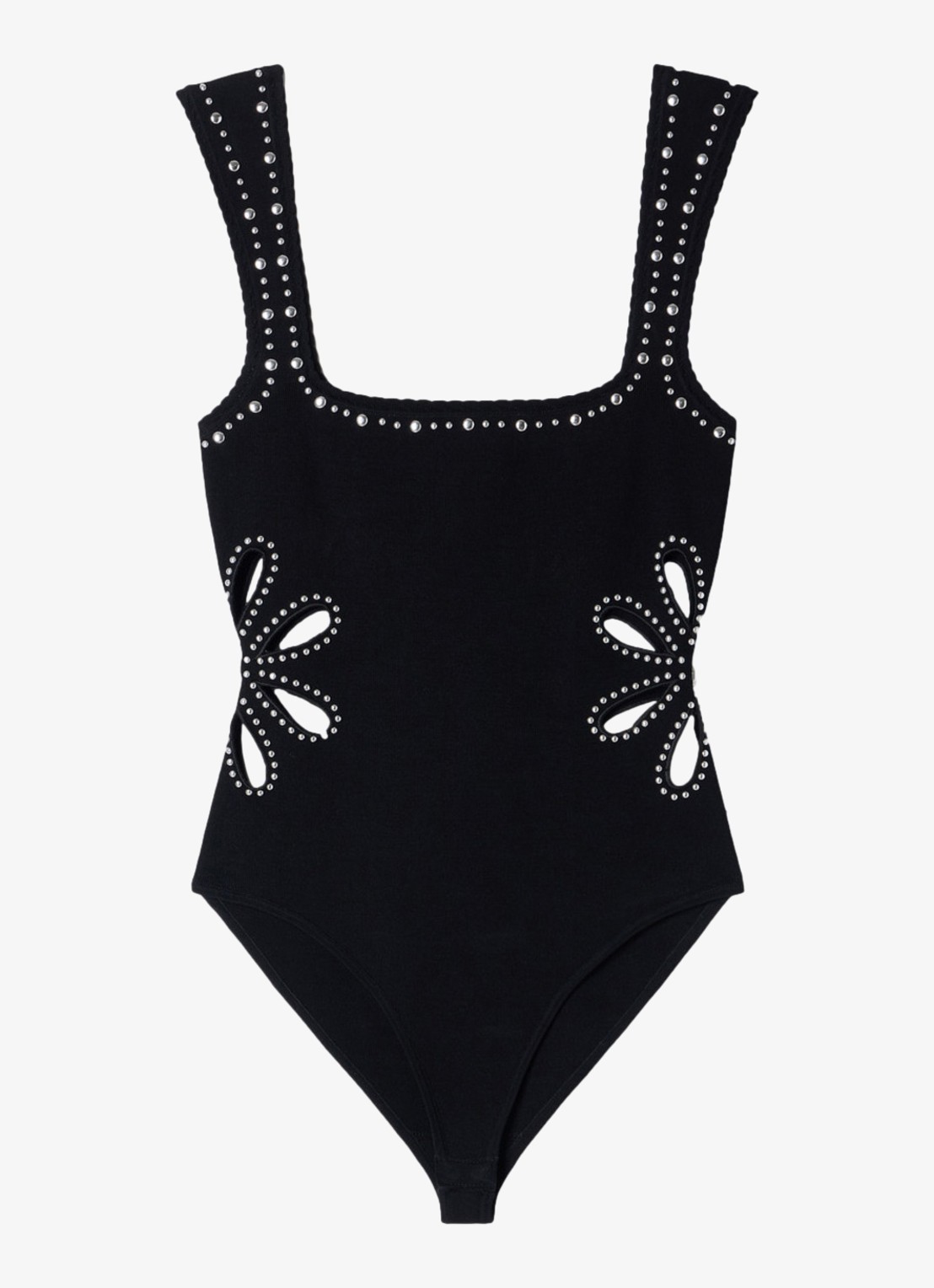 Sandro Body met strass - voorkant 5 zwart