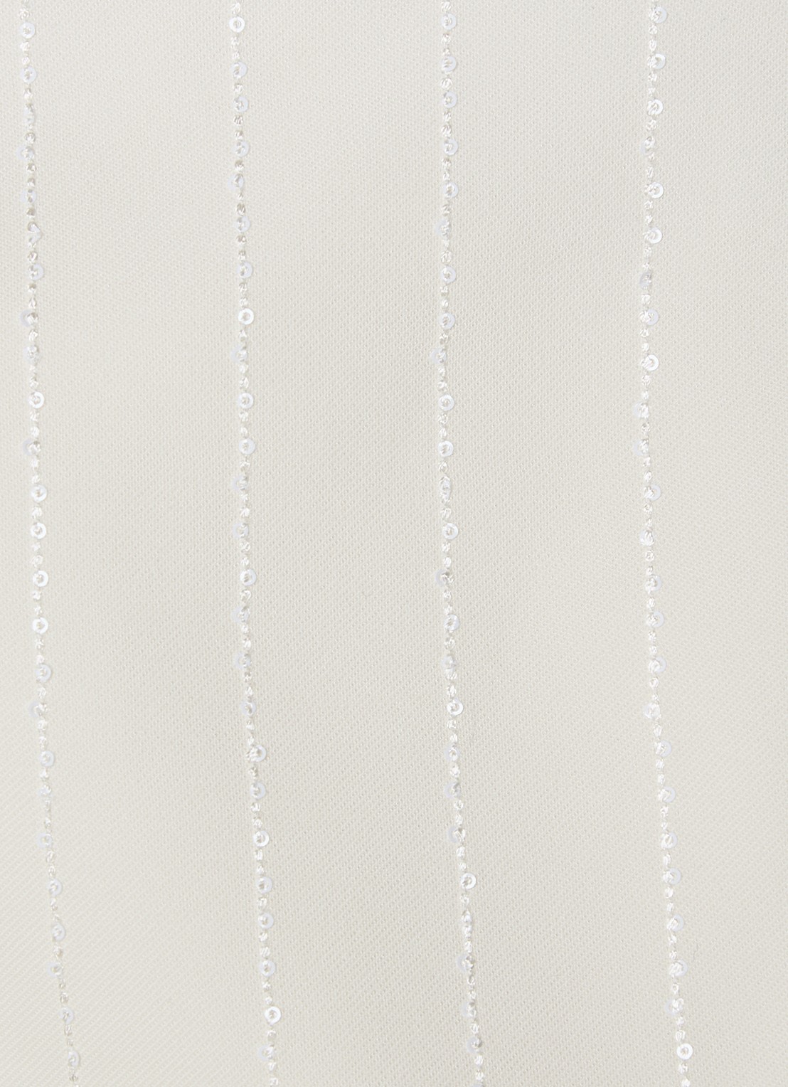 Sandro Crop top met pailletten - detail 5 creme