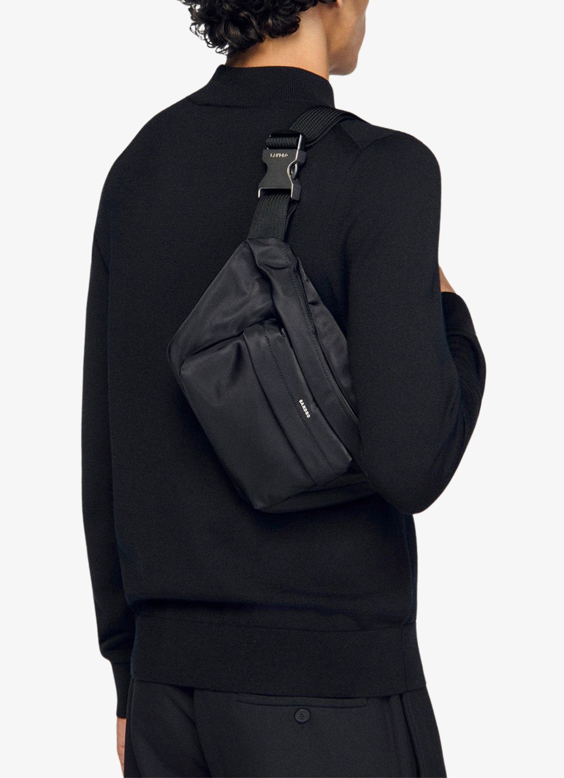 Sandro Heuptas met logo - voorkant 6 zwart