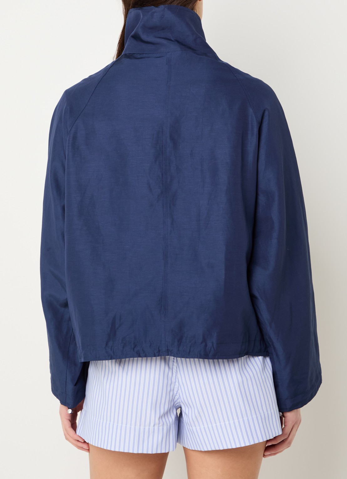 Sandro Jack met logo en steekzakken - achterkant 3 donkerblauw
