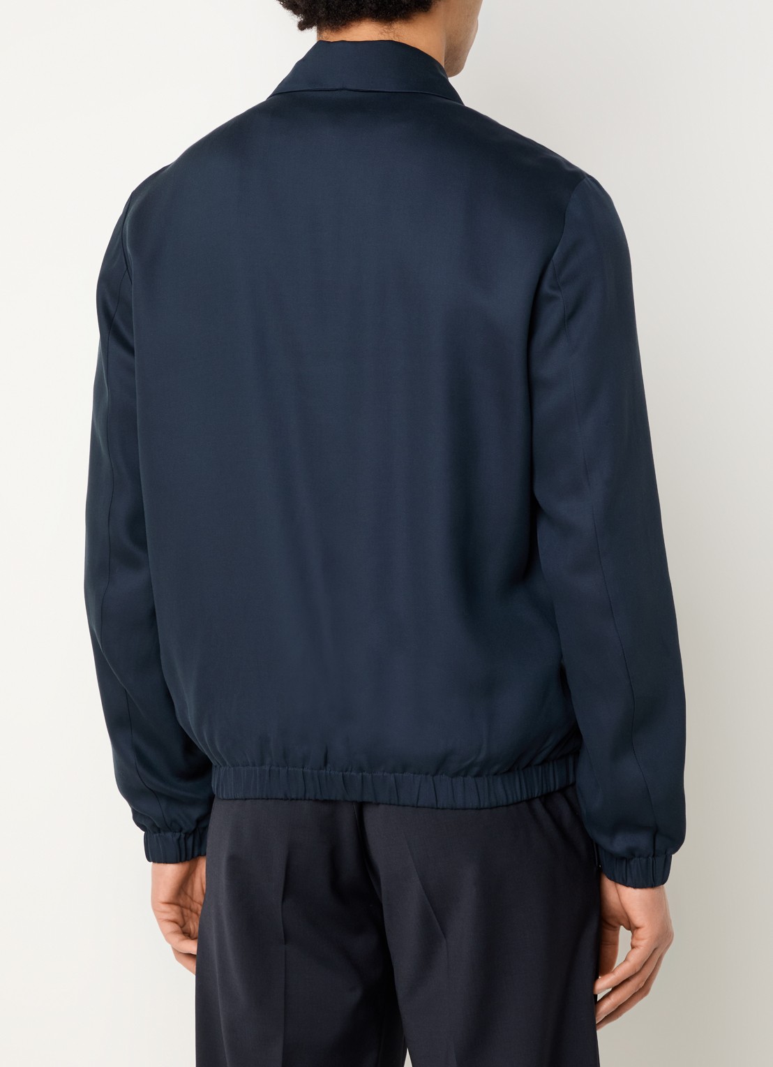 Sandro Jack met steekzakken - achterkant 4 donkerblauw
