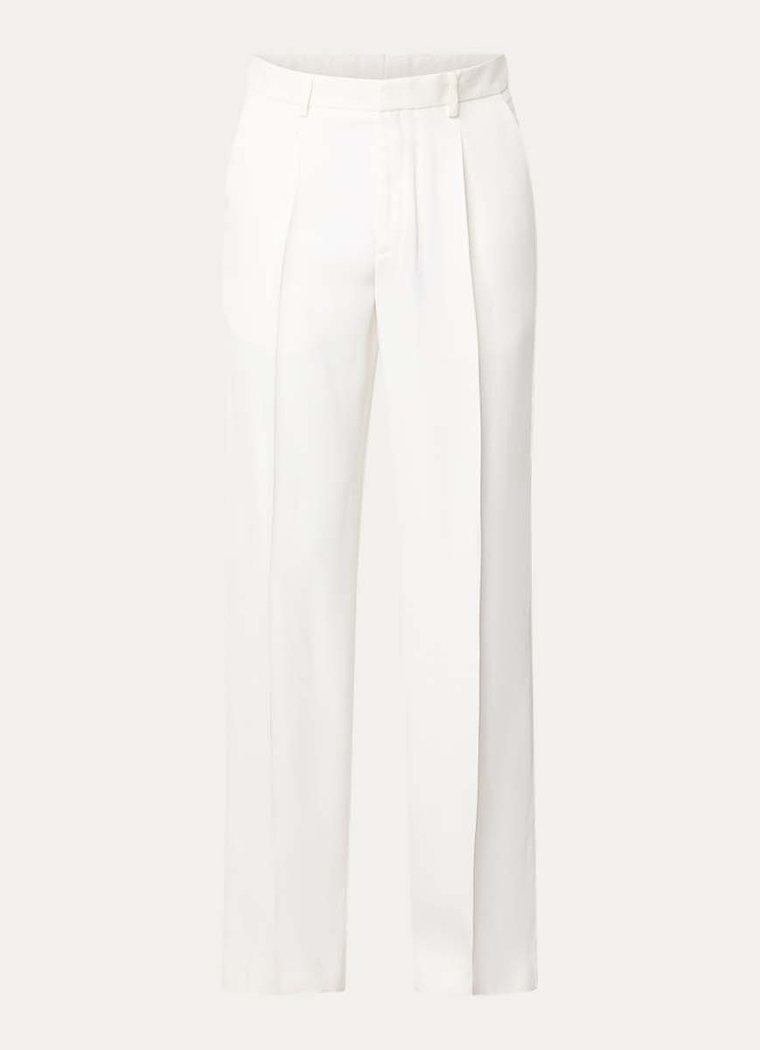 Sandro Loose fit pantalon met steekzakken - voorkant 2 wit