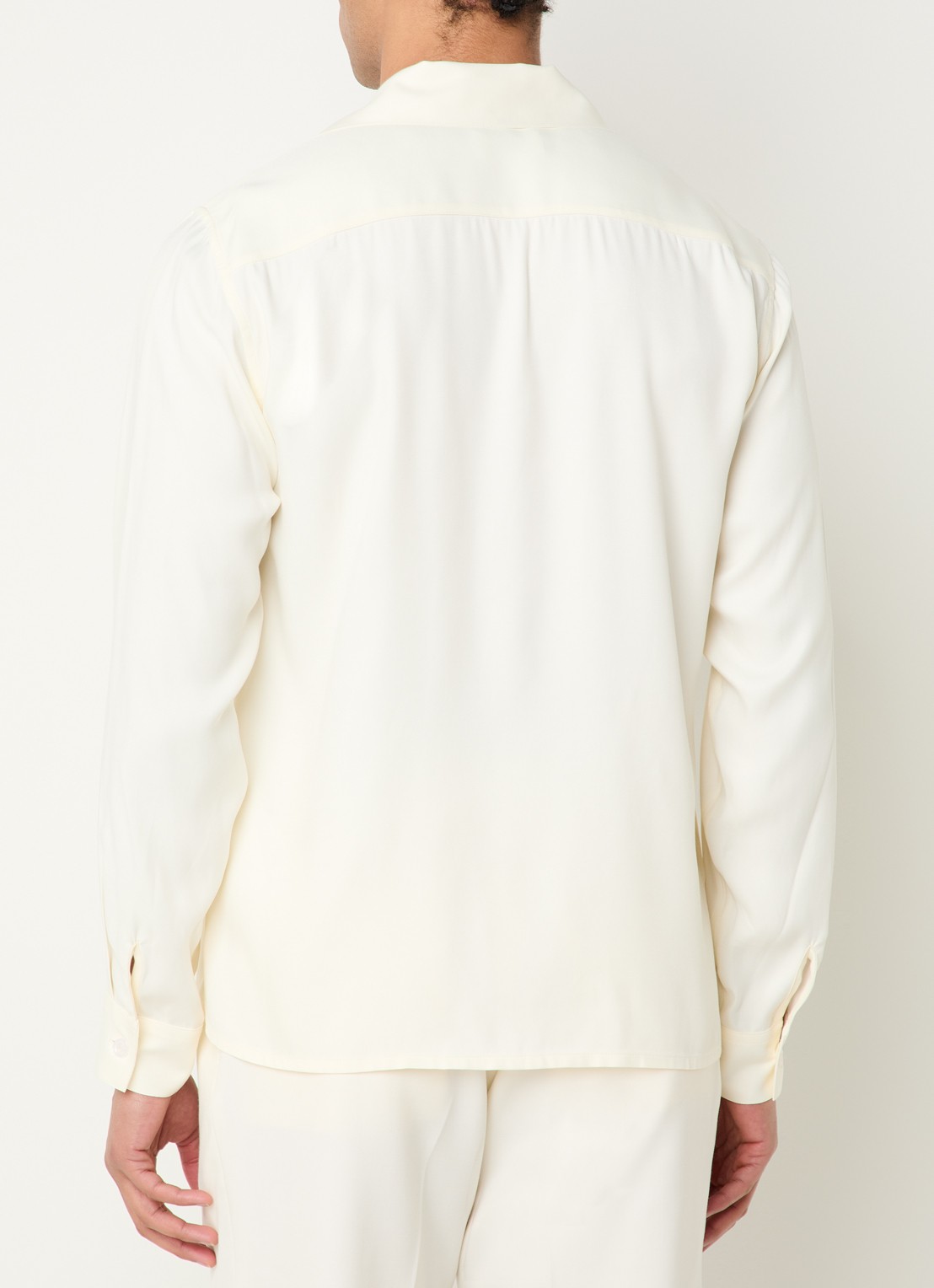 Sandro Regular fit overhemd  - achterkant creme