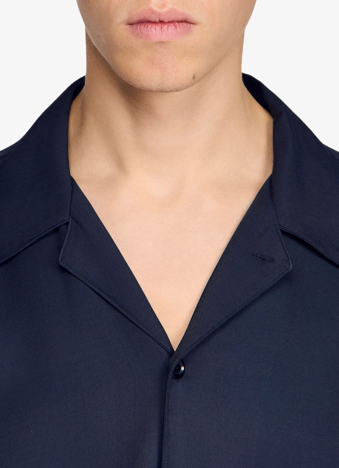 Sandro Regular fit overhemd  - detail 2 midnight blue