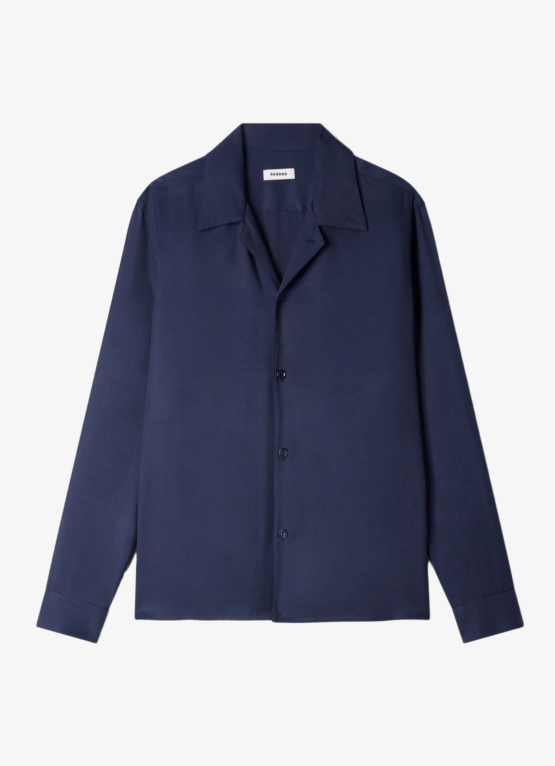 Sandro Regular fit overhemd  - voorkant 4 midnight blue