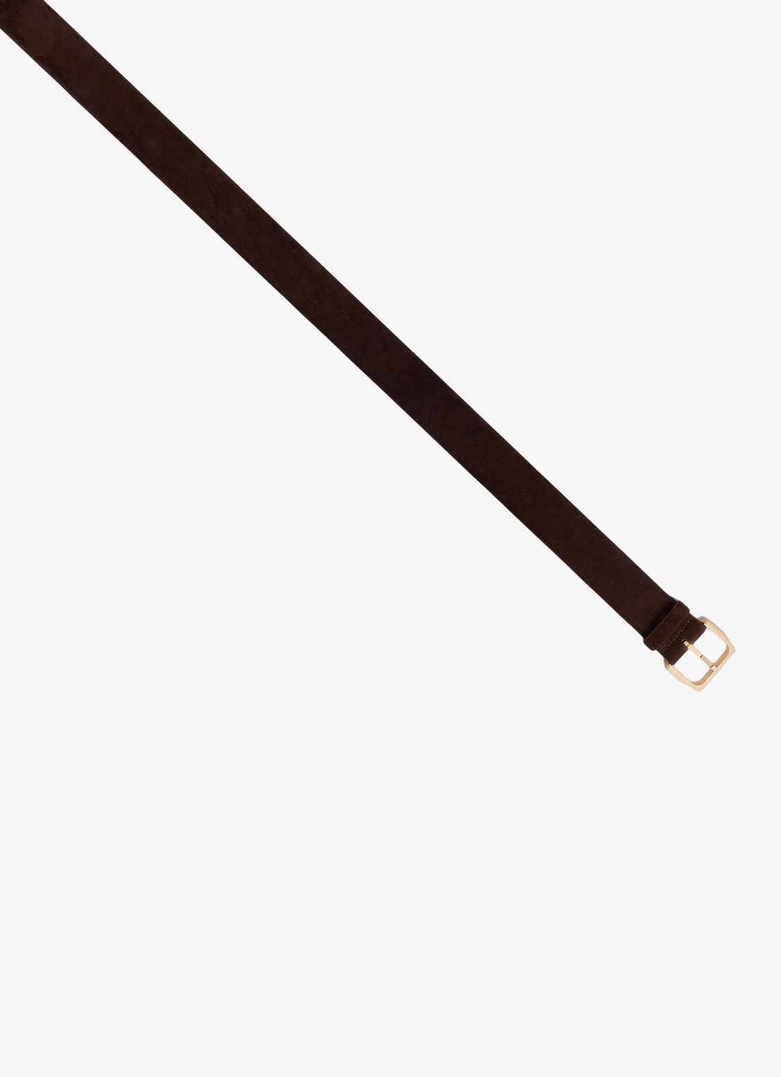 Sandro Riem van suède - detail brown / bruin