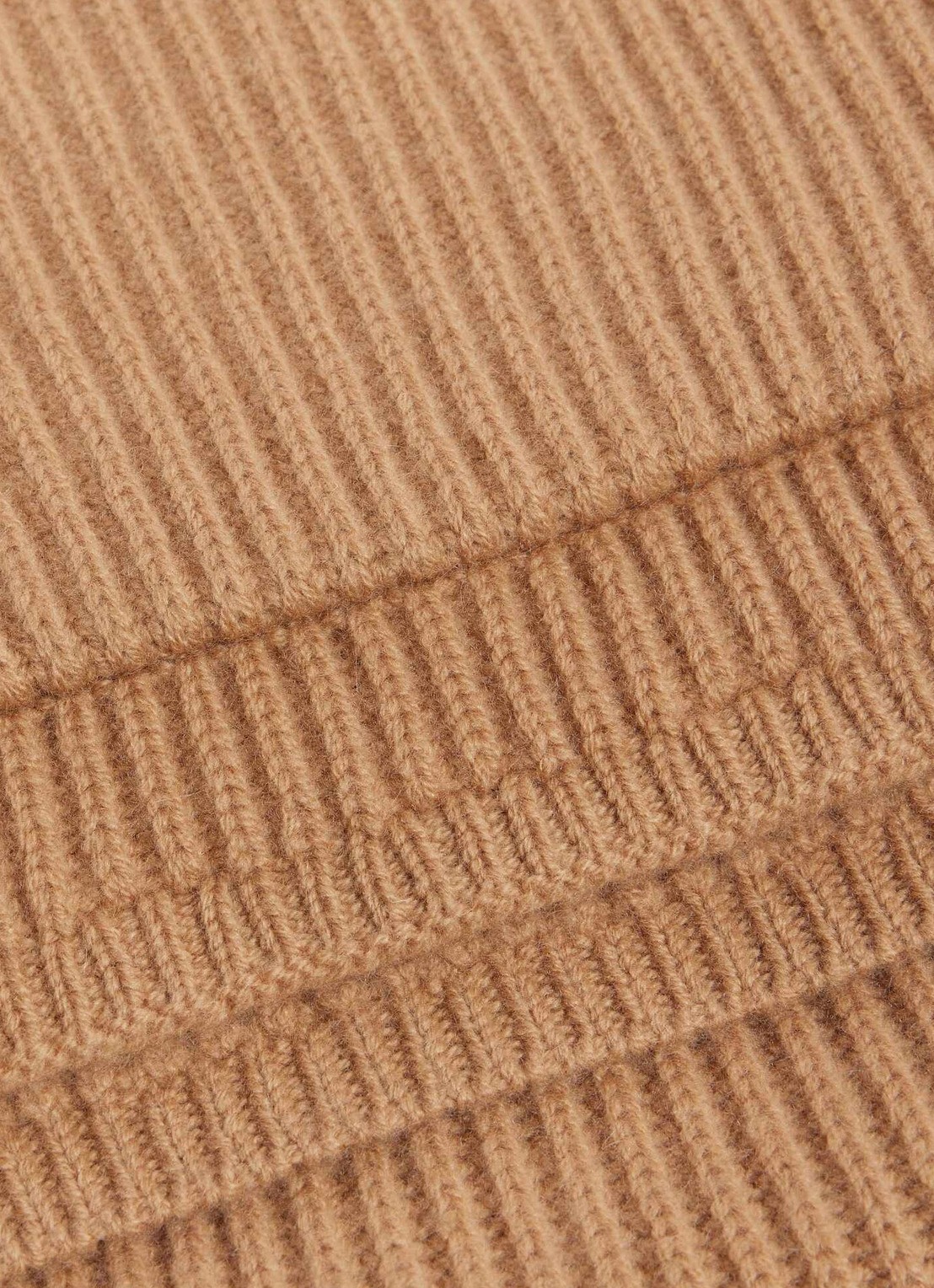 Sandro Sjaal in kasjmierblend - detail 2 camel