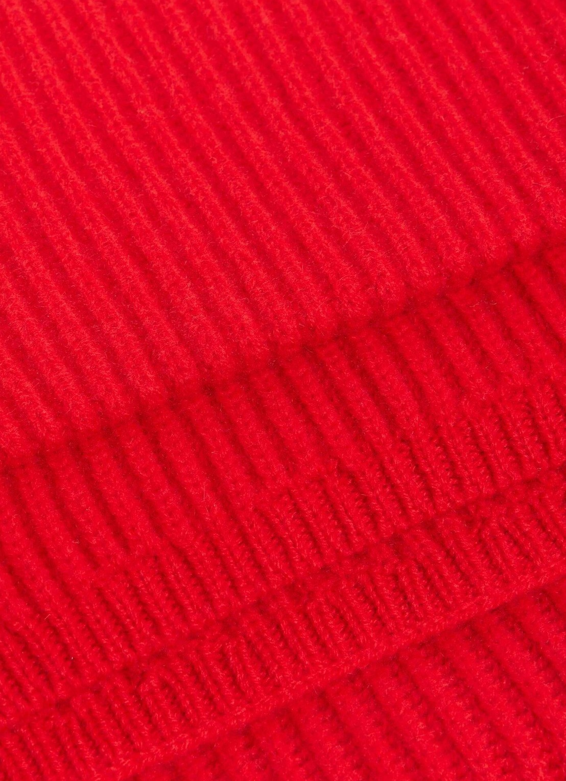 Sandro Sjaal in kasjmierblend - detail rood