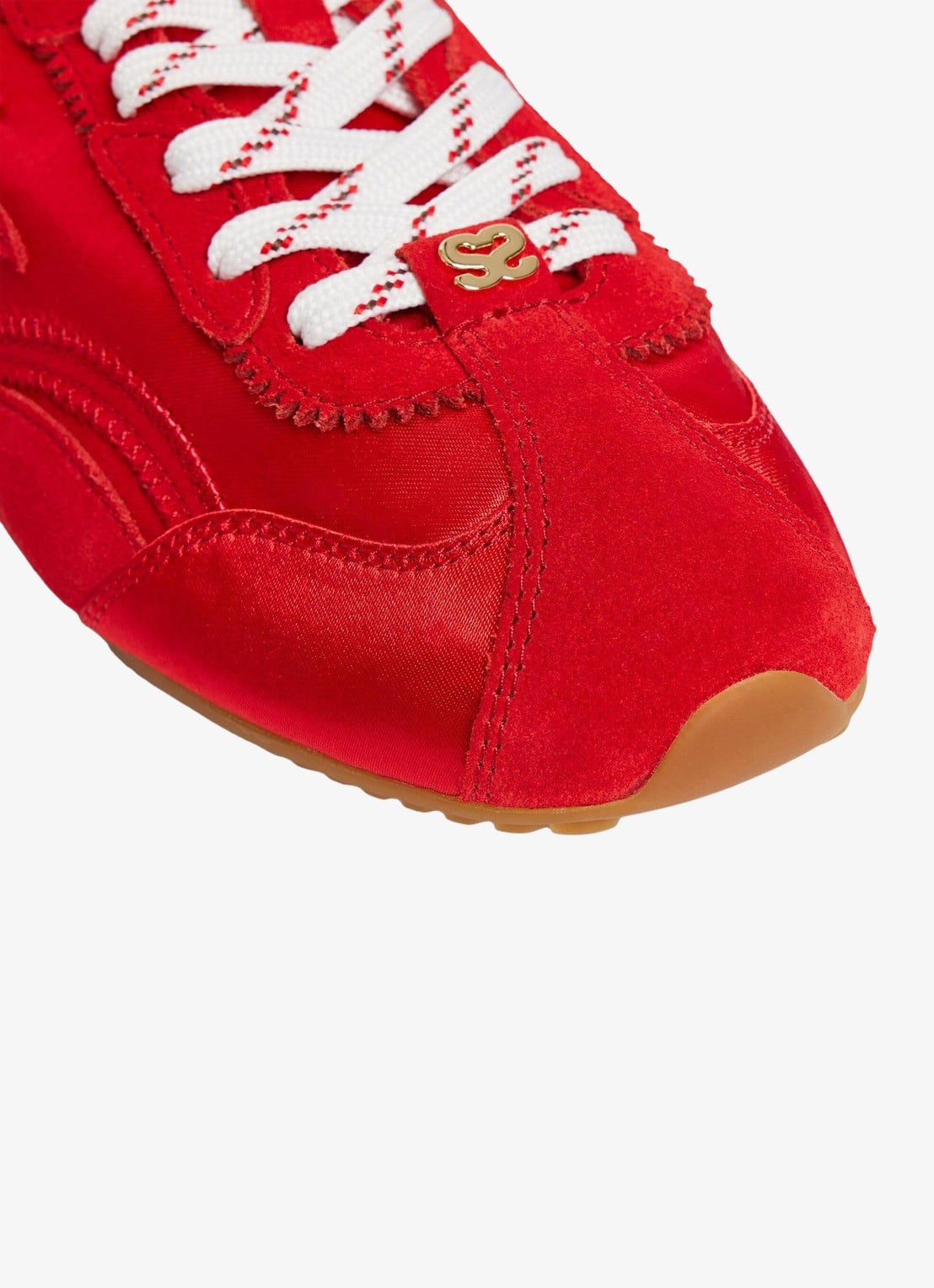 Sandro Sneaker met logo - detail 3 rood