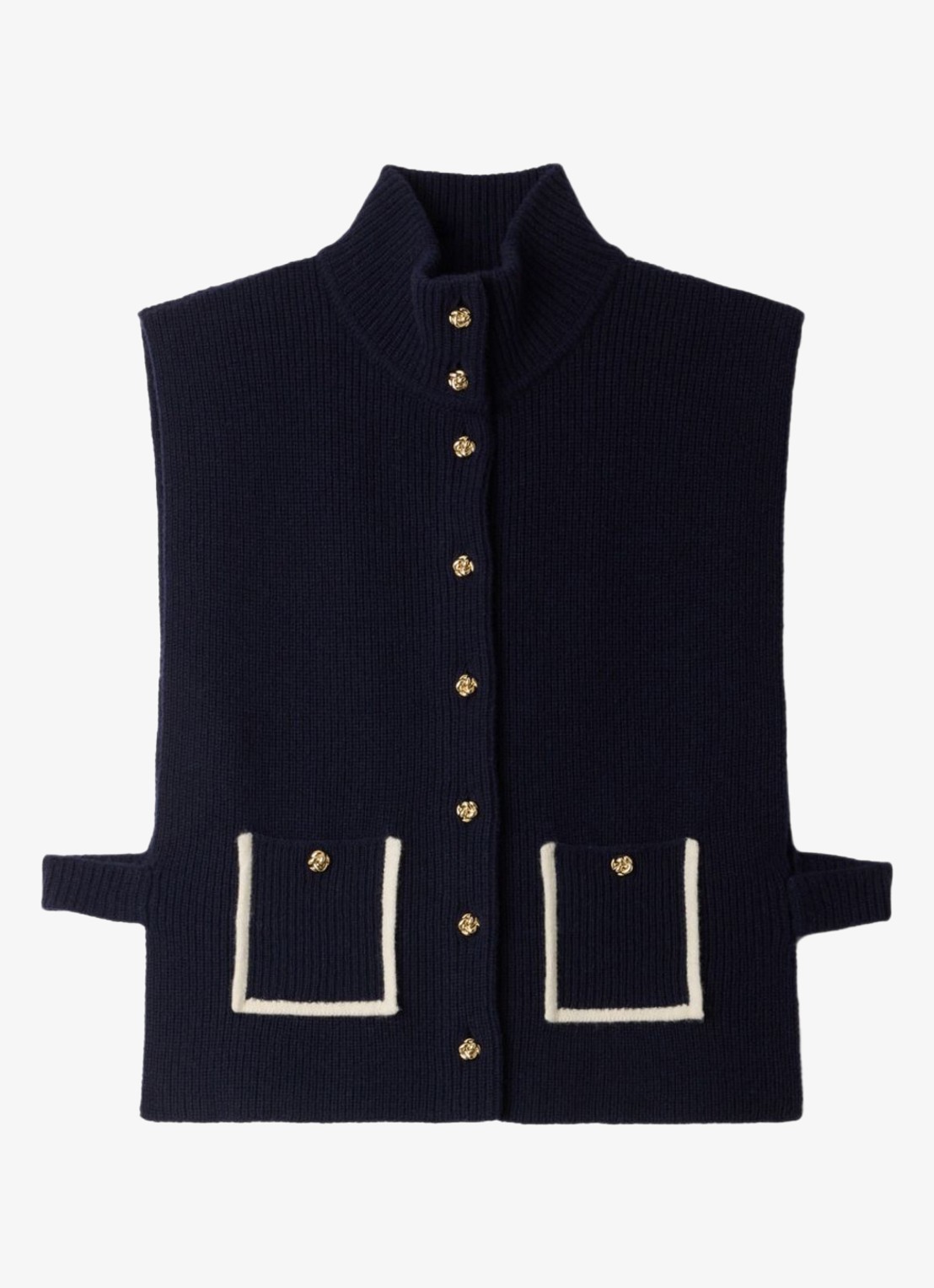 Sandro Spencer met steekzakken - voorkant 4 navy blue / blauw