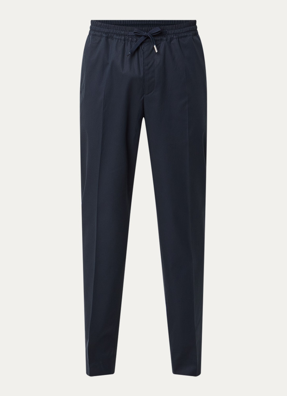 Sandro Straight fit chino  met steekzakken - voorkant 3 indigo