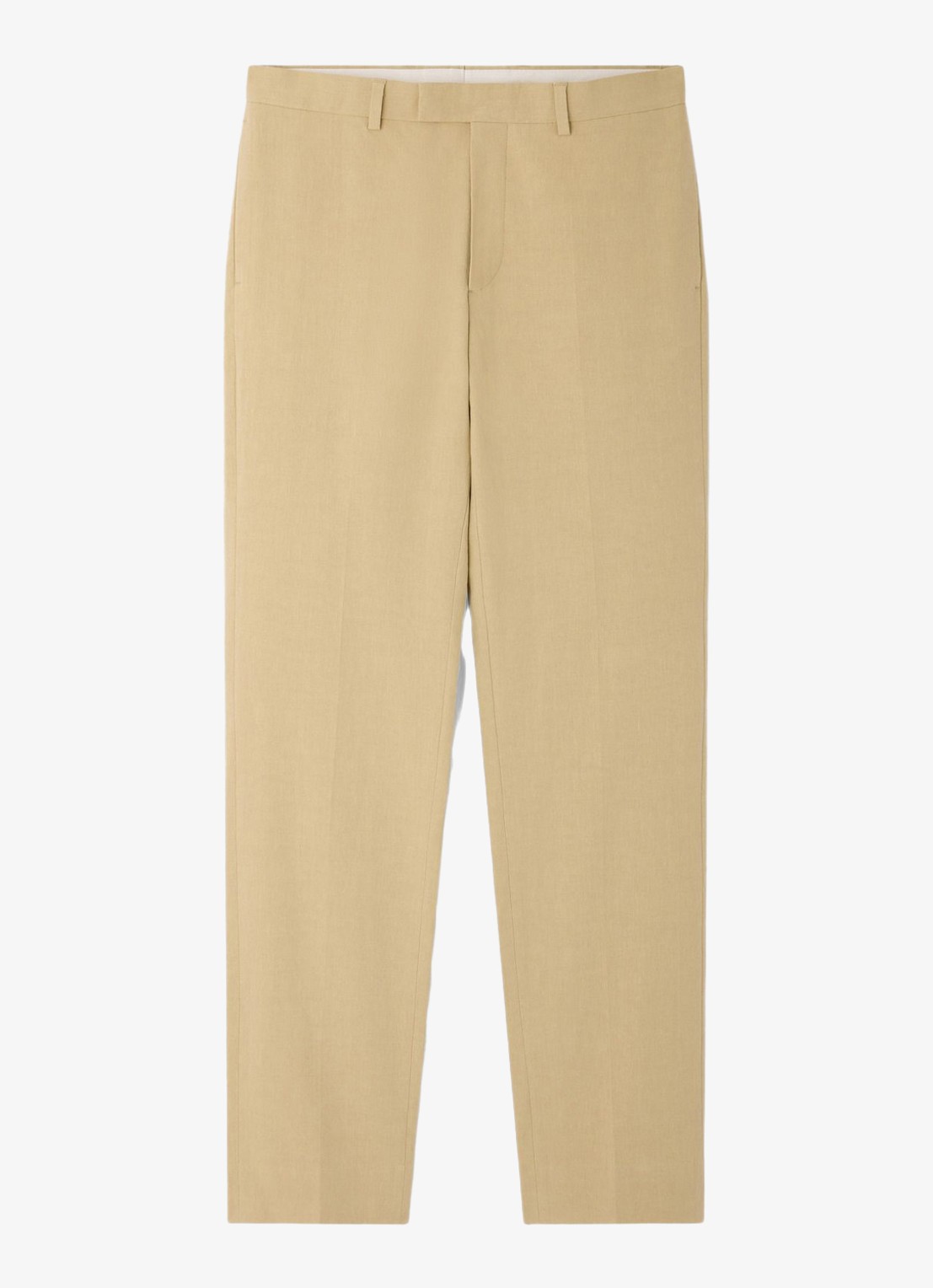 Sandro Straight fit pantalon - voorkant sand / beige