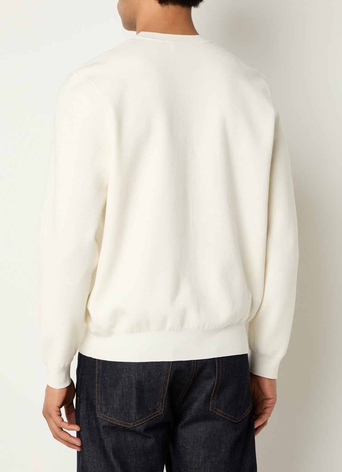 Sandro Sweater met applicatie - achterkant 3 ivoor