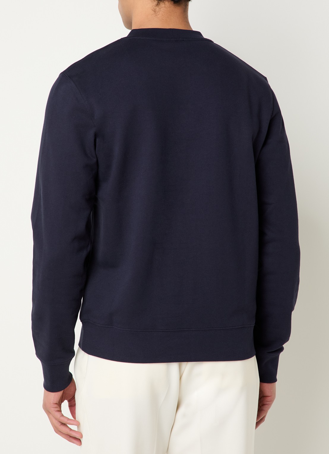 Sandro Sweater met logo - achterkant 2 donkerblauw