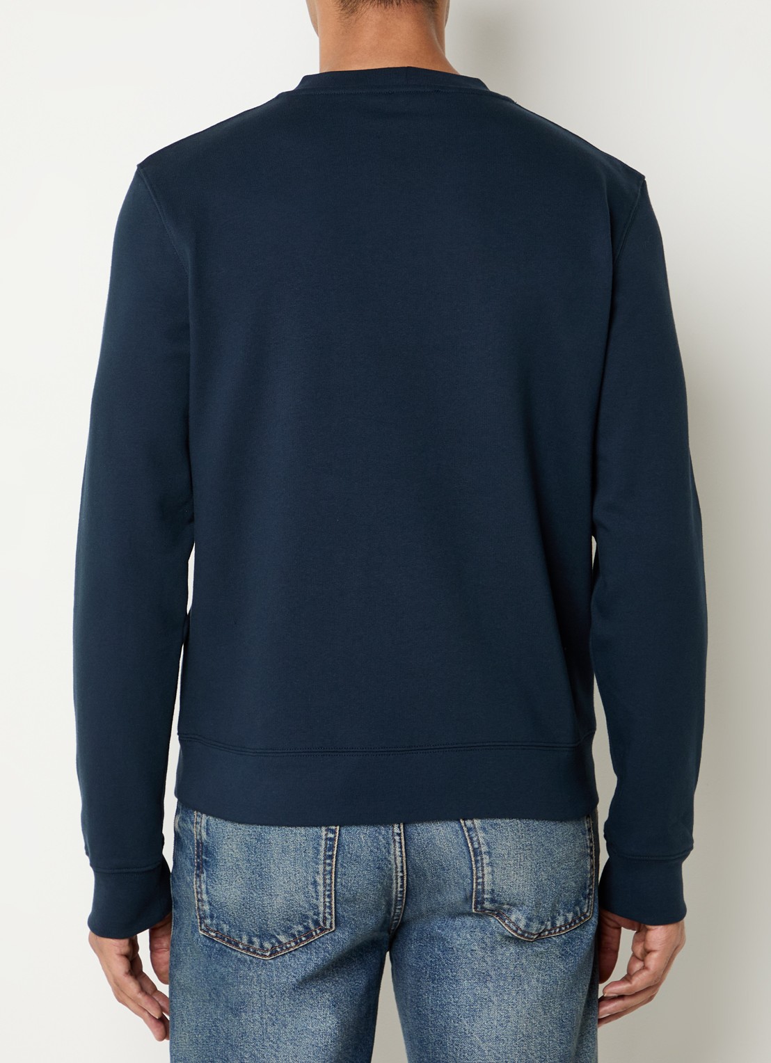 Sandro Sweater met logo - achterkant 3 donkerblauw