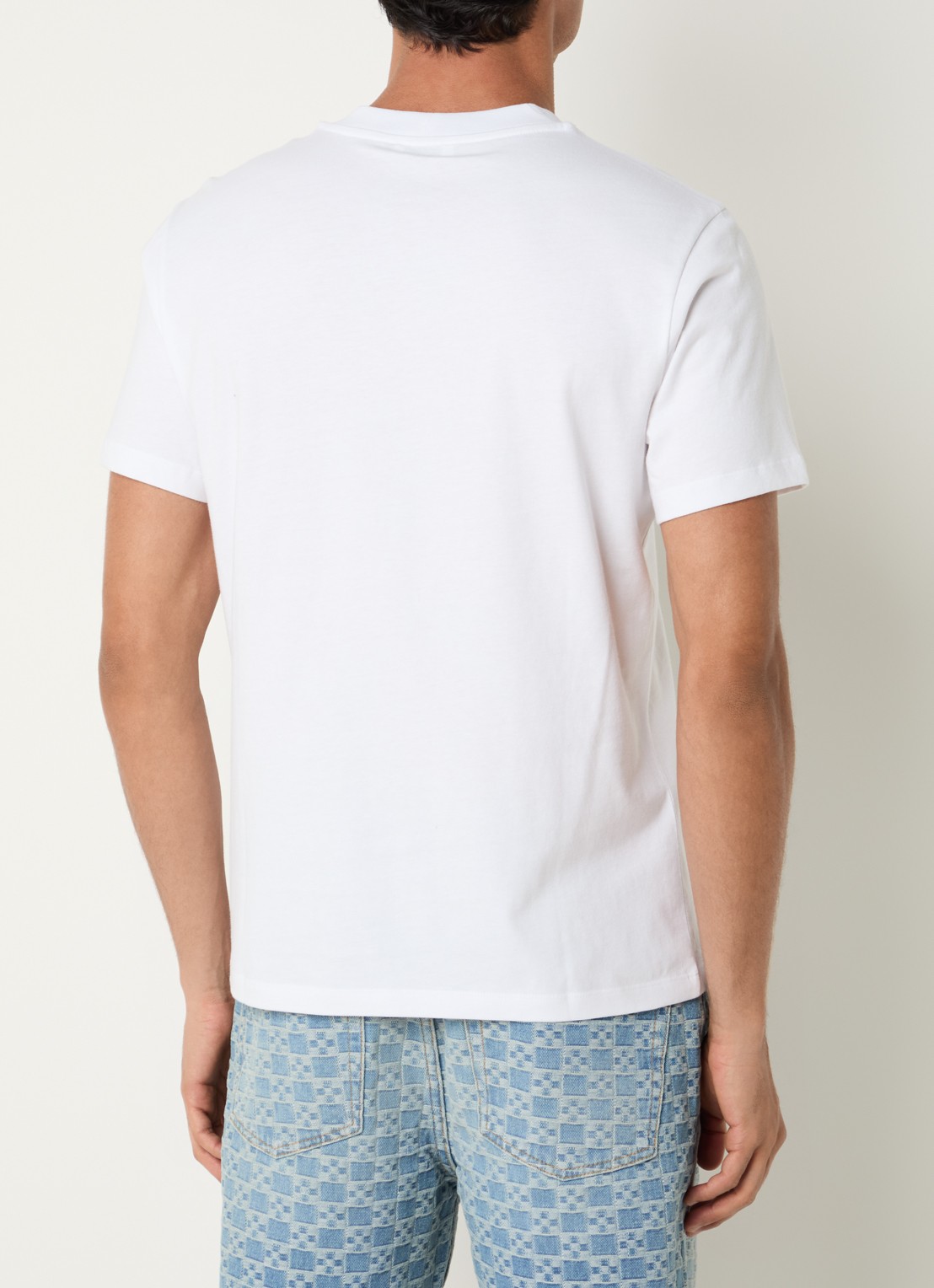 Sandro T-shirt met logo - achterkant 4 wit