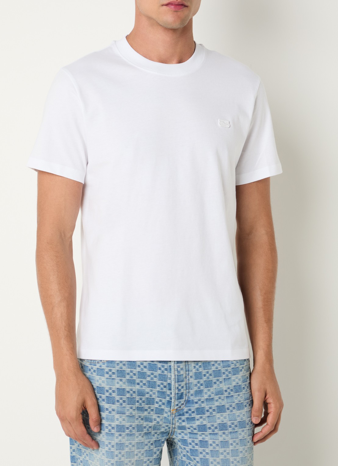 Sandro T-shirt met logo - detail 3 wit