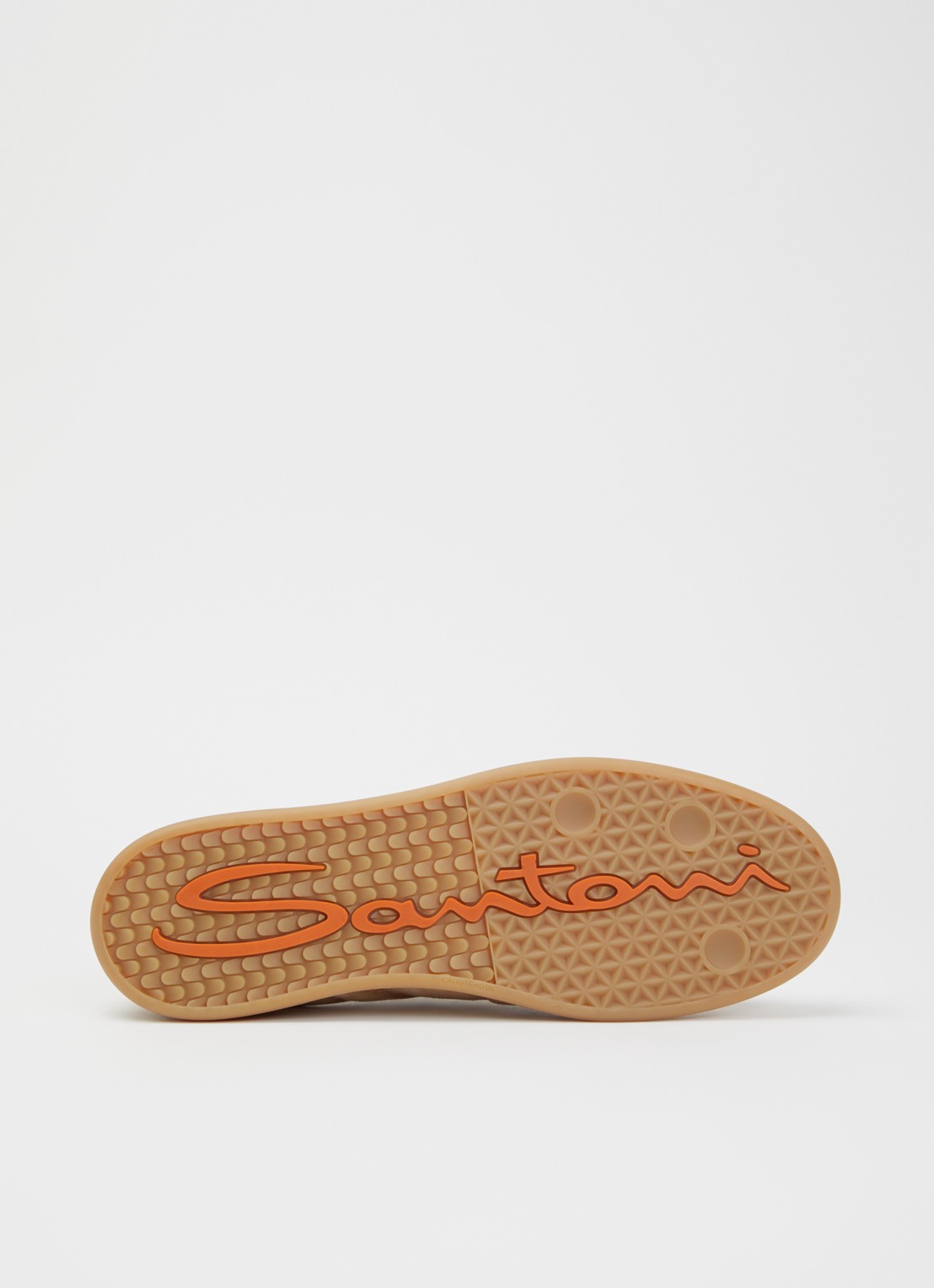 Santoni DBS Oly sneaker van suède  - detail 4 beige