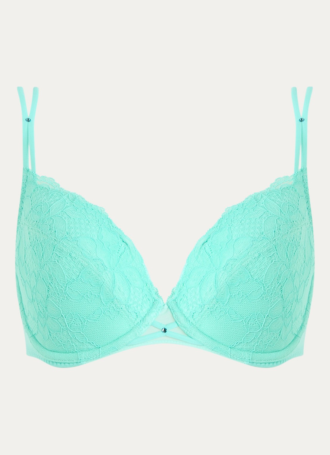 Sarda Amelia push up bh met uitneembare vulling - voorkant 2 zeegroen
