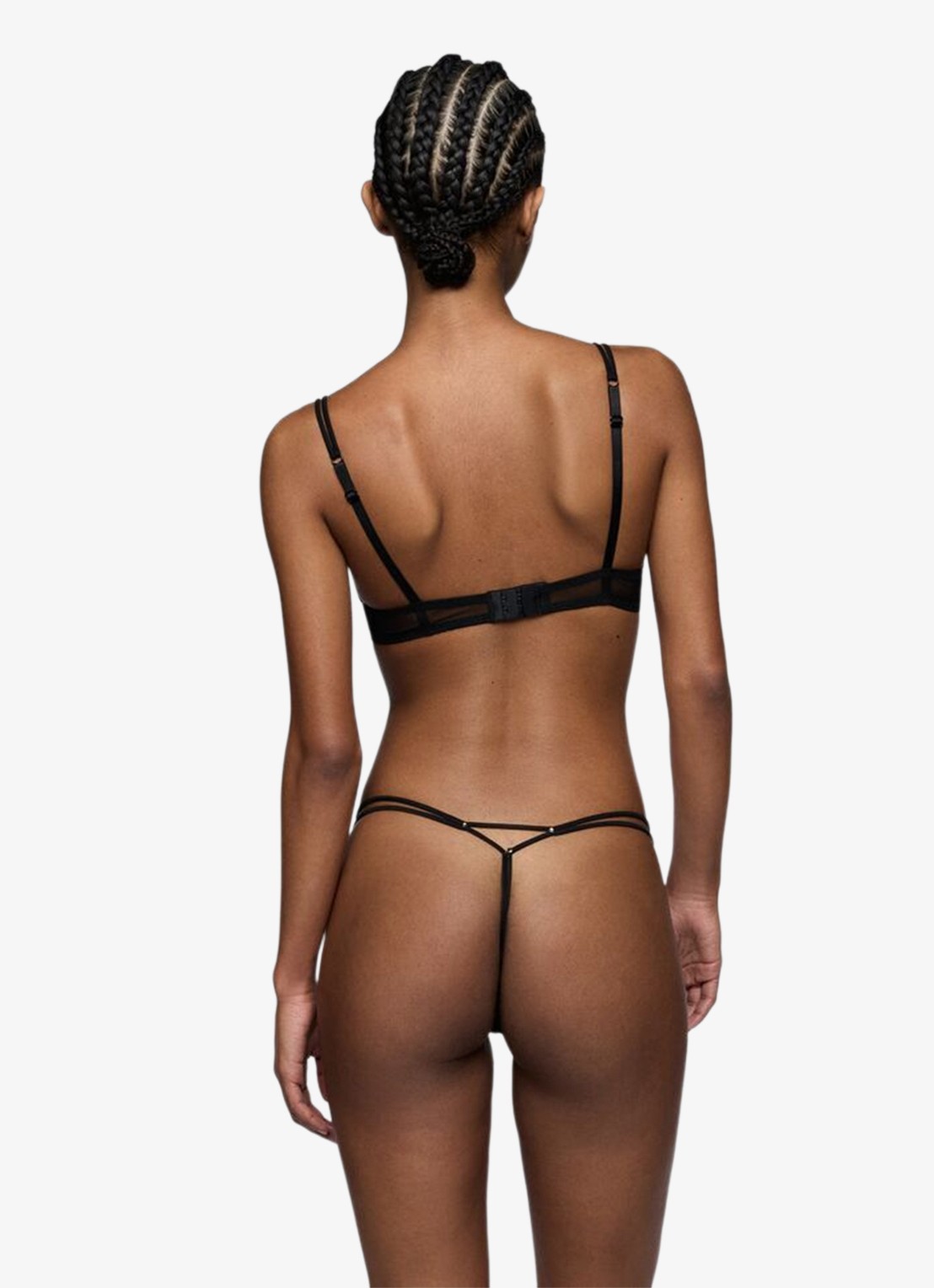 Sarda Amelia push up bh met uitneembare vulling - achterkant 4 zwart