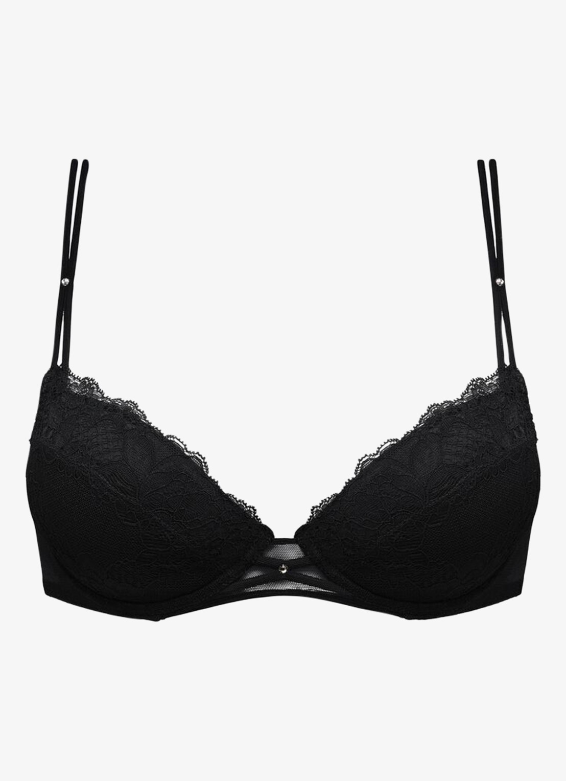 Sarda Amelia push up bh met uitneembare vulling - voorkant 2 zwart