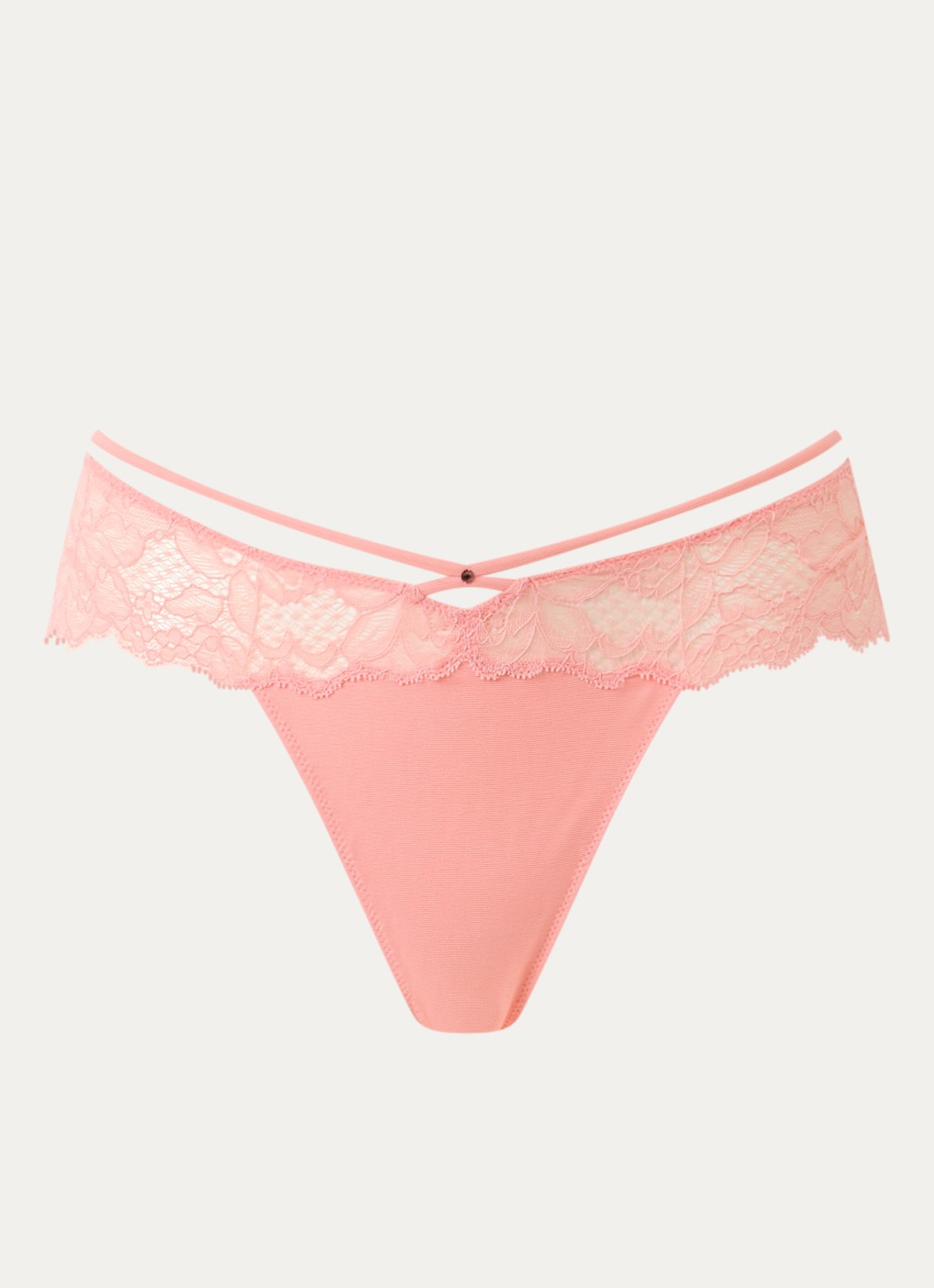 Sarda Amelia string - voorkant zalmroze