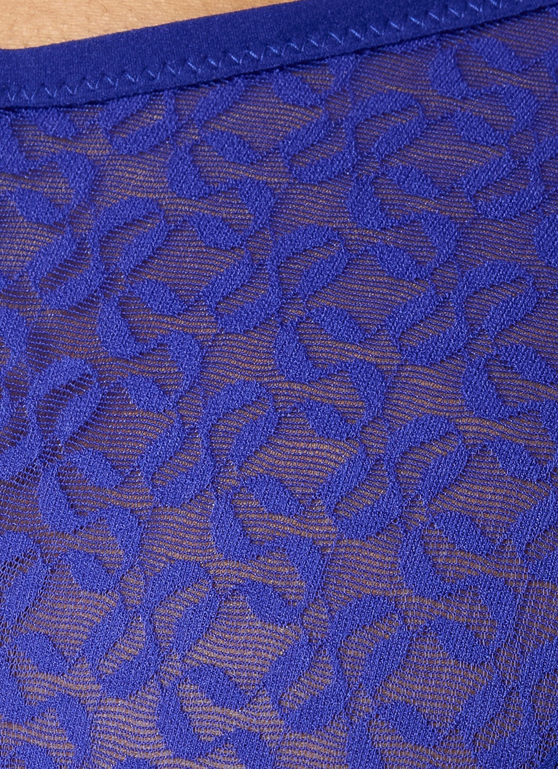 Sarda Asin slip van kant - detail 3 kobaltblauw