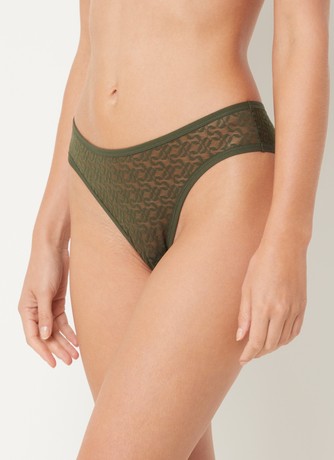 Sarda Asin slip van kant - voorkant 3 legergroen