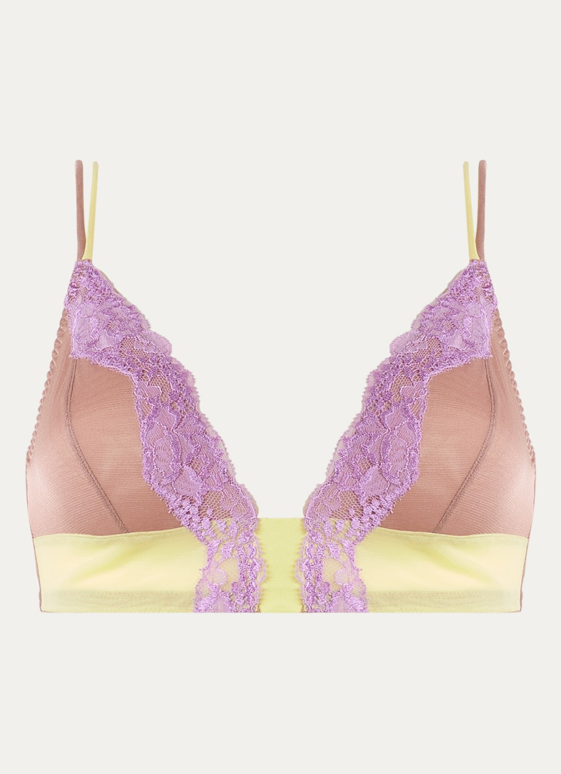 Sarda Bremer bralette - voorkant lila