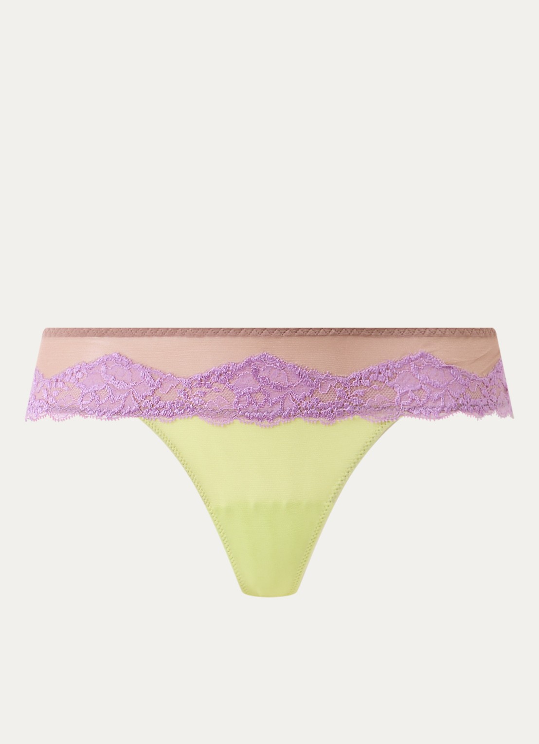 Sarda Bremer string - voorkant beige