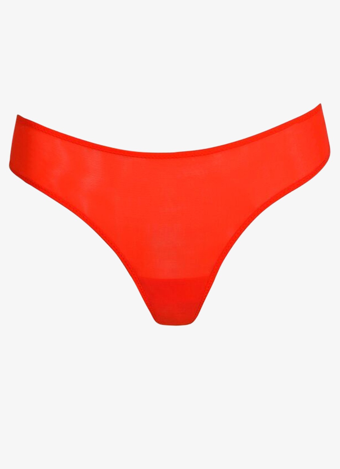 Sarda Chalmers tanga van mesh - voorkant rood