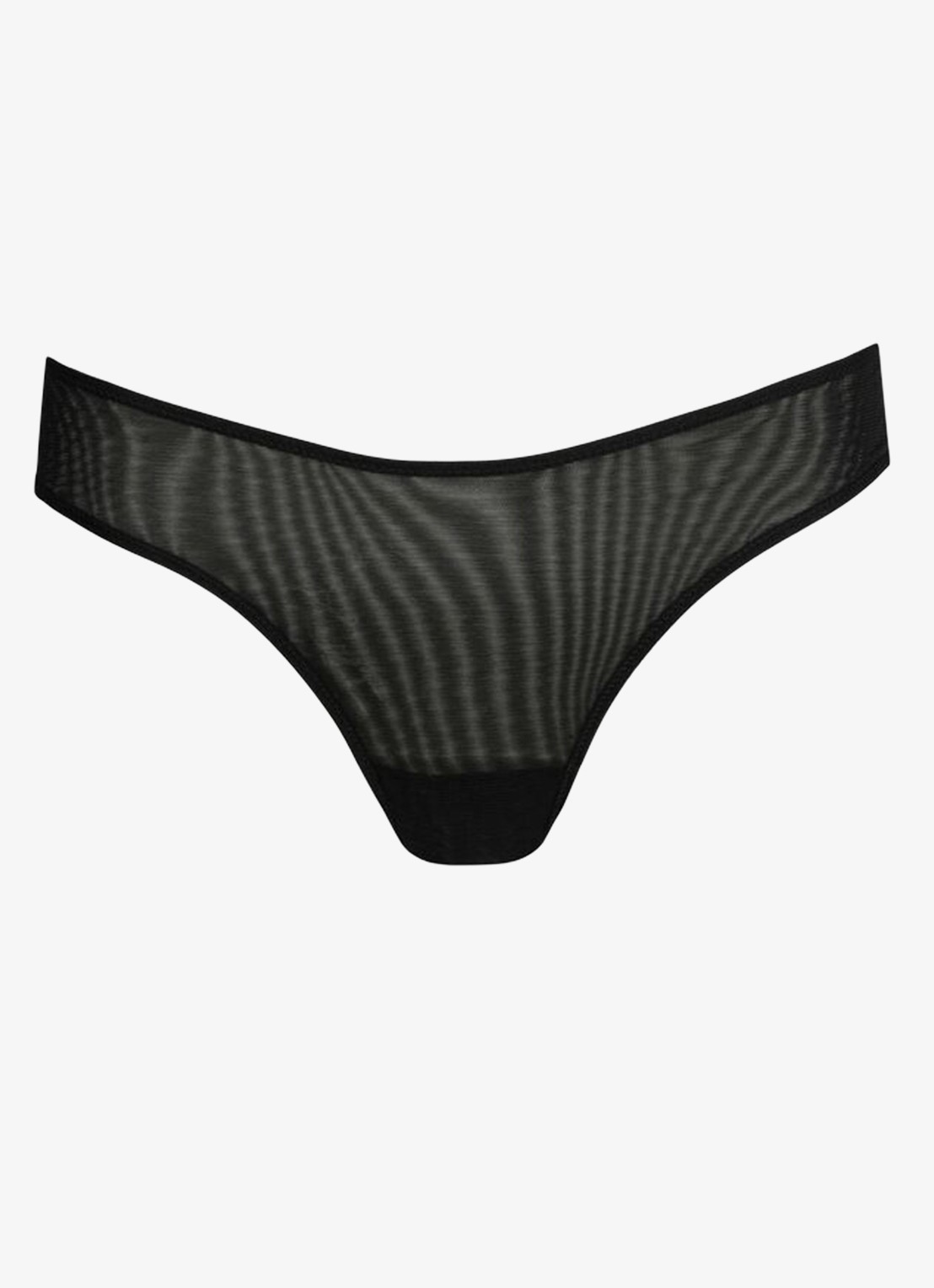Sarda Chalmers tanga van mesh - voorkant zwart