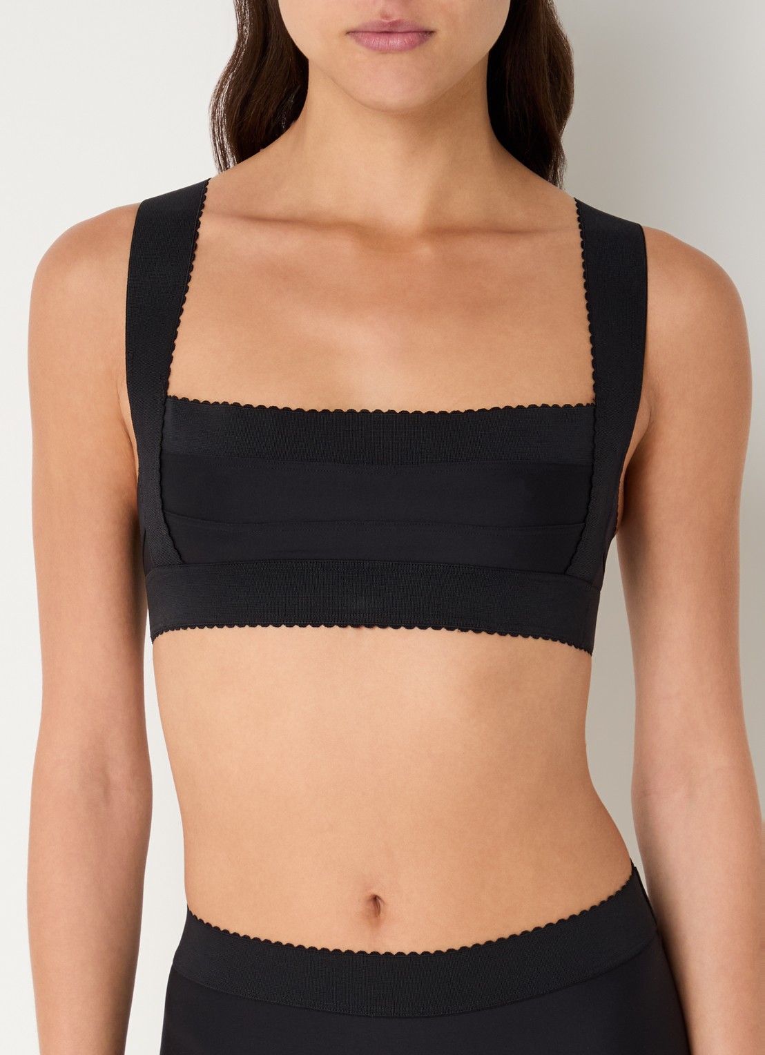 Sarda Eliza voorgevormde bralette - detail 4 zwart