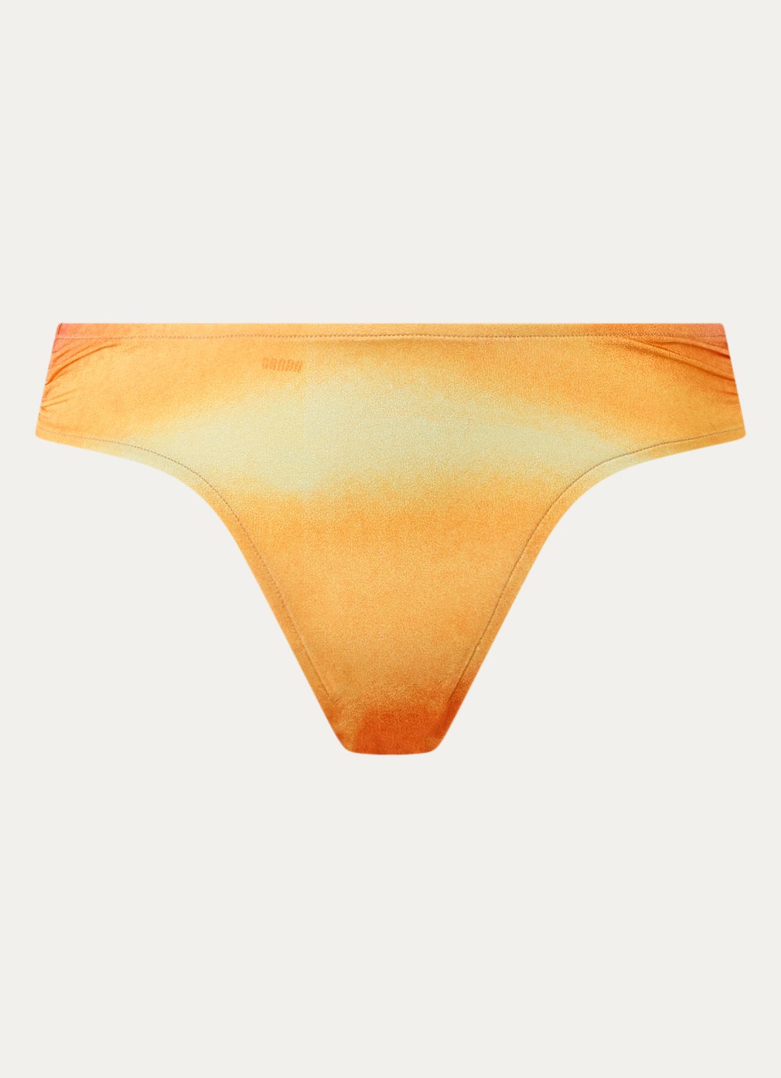 Sarda Kim high waisted bikinislip - voorkant oranje