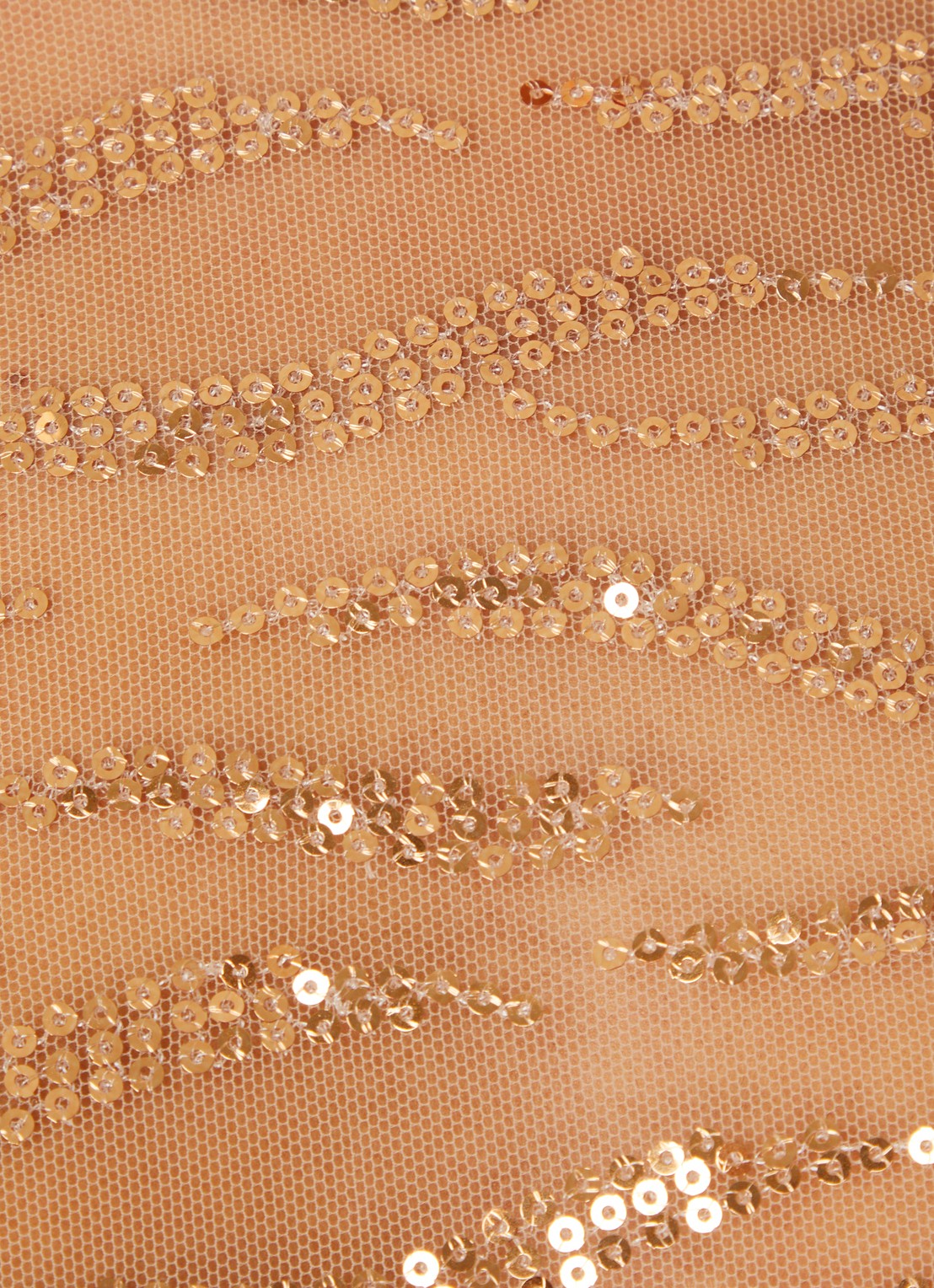Sarda Milhon bralette van mesh met pailletten - detail 3 beige
