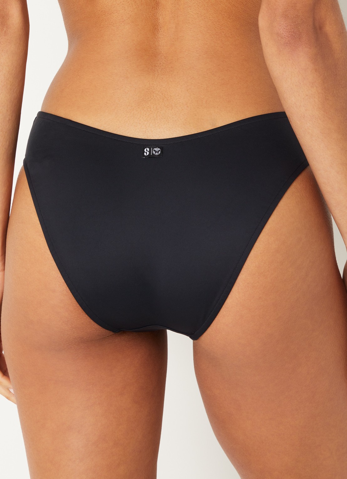 Sarda Rojas bikinislip met strass - achterkant 5 zwart