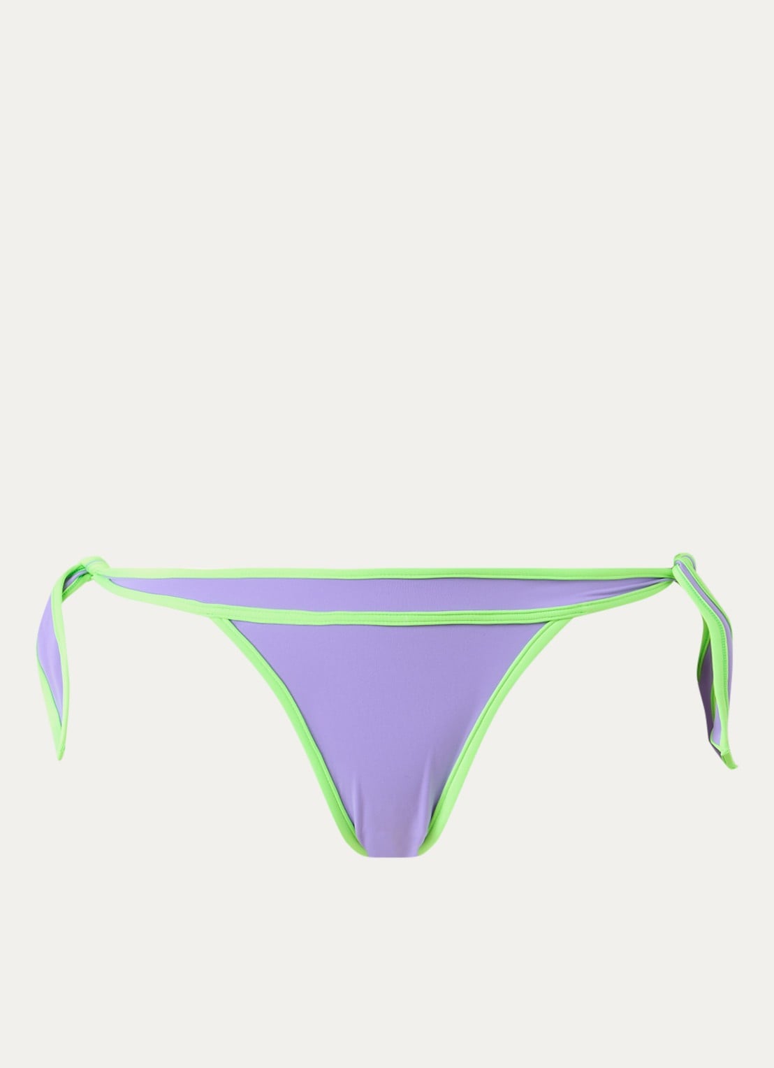 Sarda Sha bikinislip met geknoopt detail - voorkant 3 violet