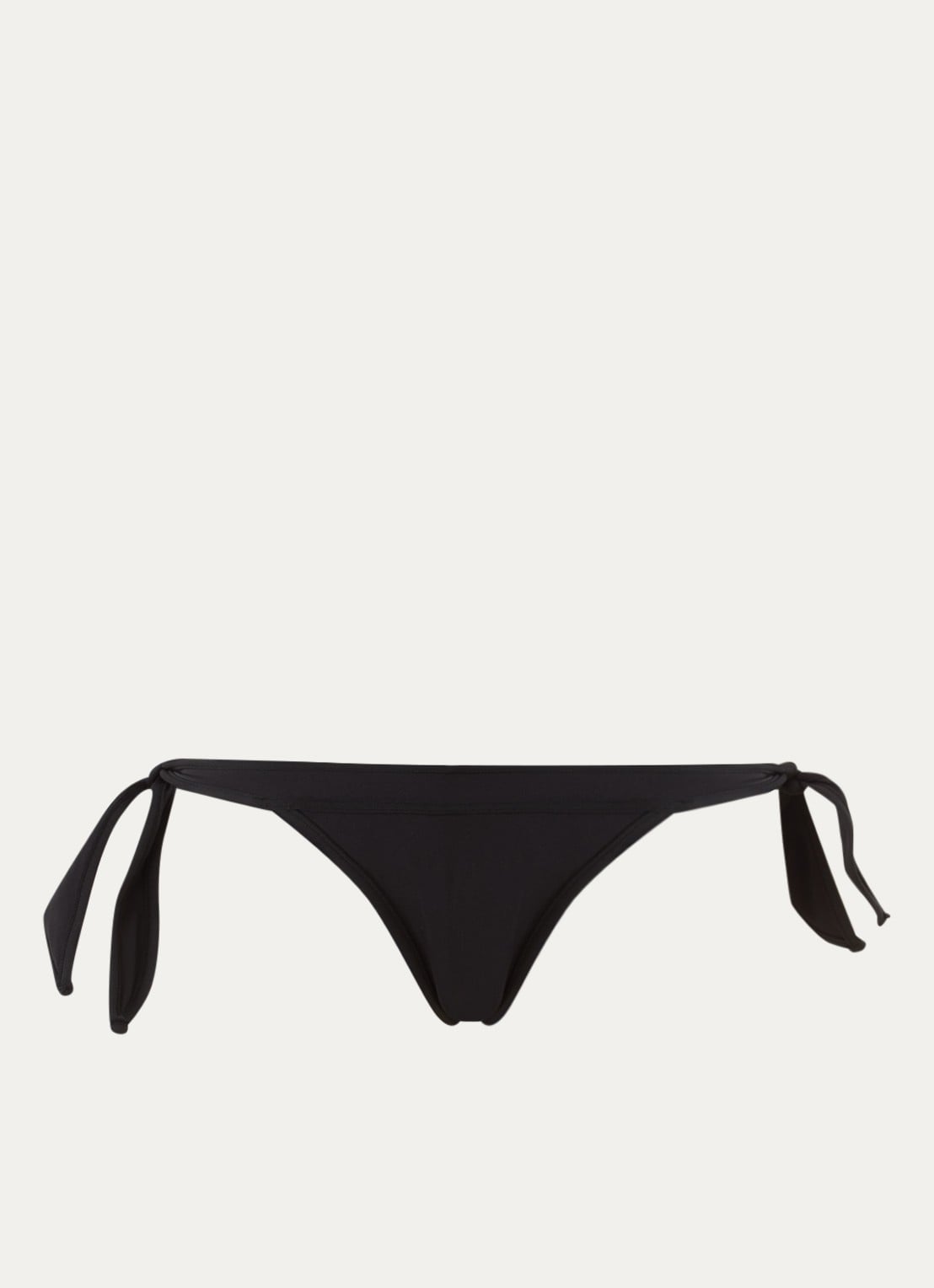 Sarda Sha bikinislip met geknoopt detail - voorkant 2 zwart