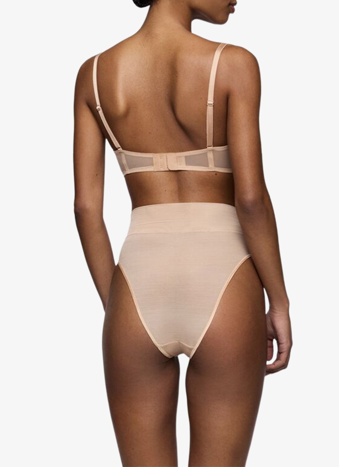 Sarda Tegla high waisted slip - achterkant creme