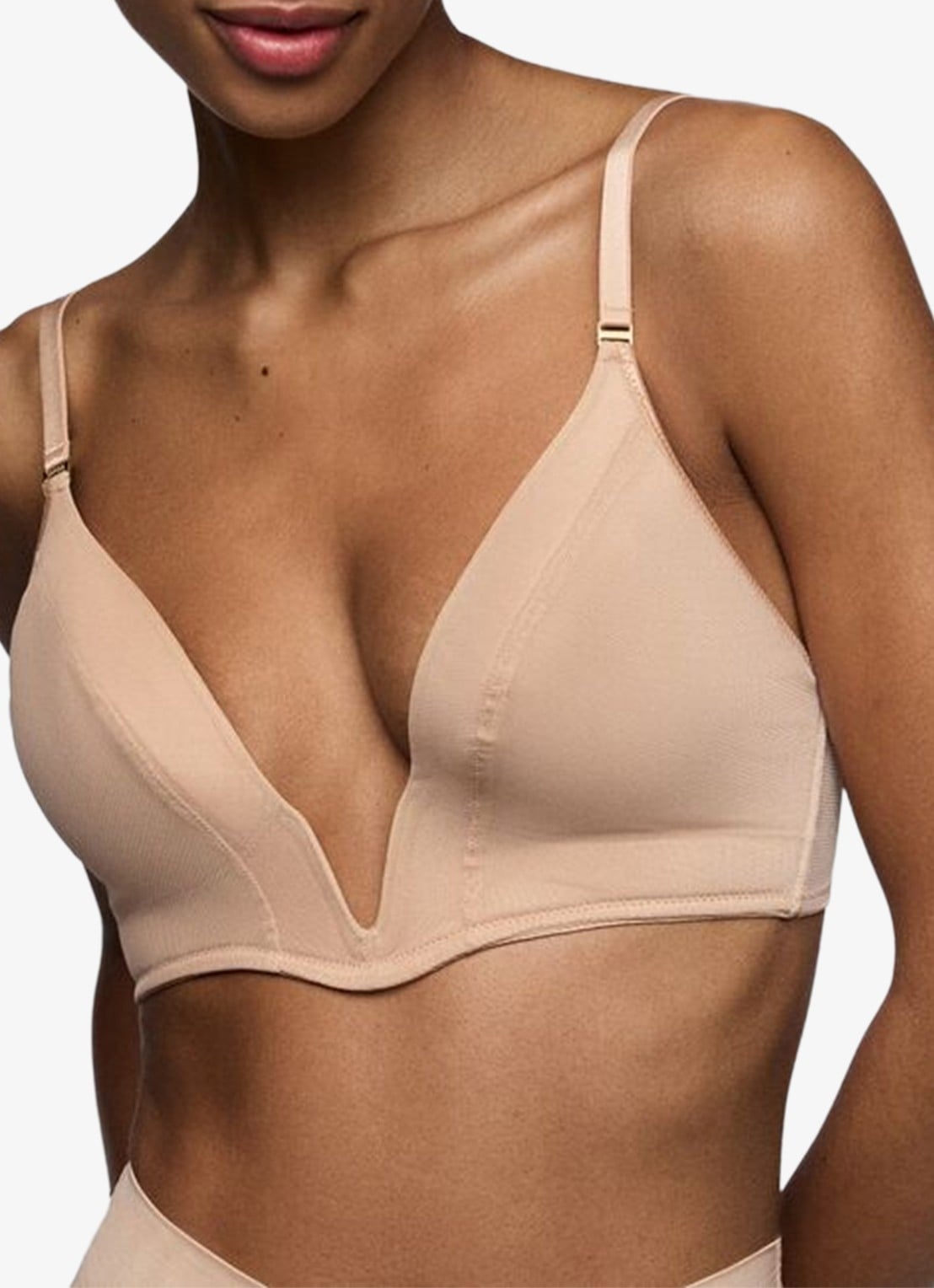 Sarda Tegla voorgevormde bralette - detail 4 creme