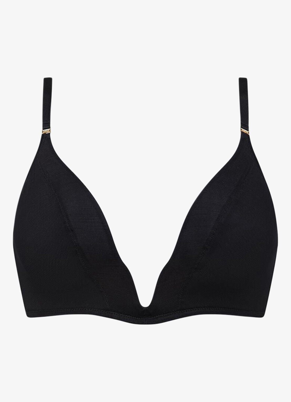 Sarda Tegla voorgevormde bralette - voorkant zwart