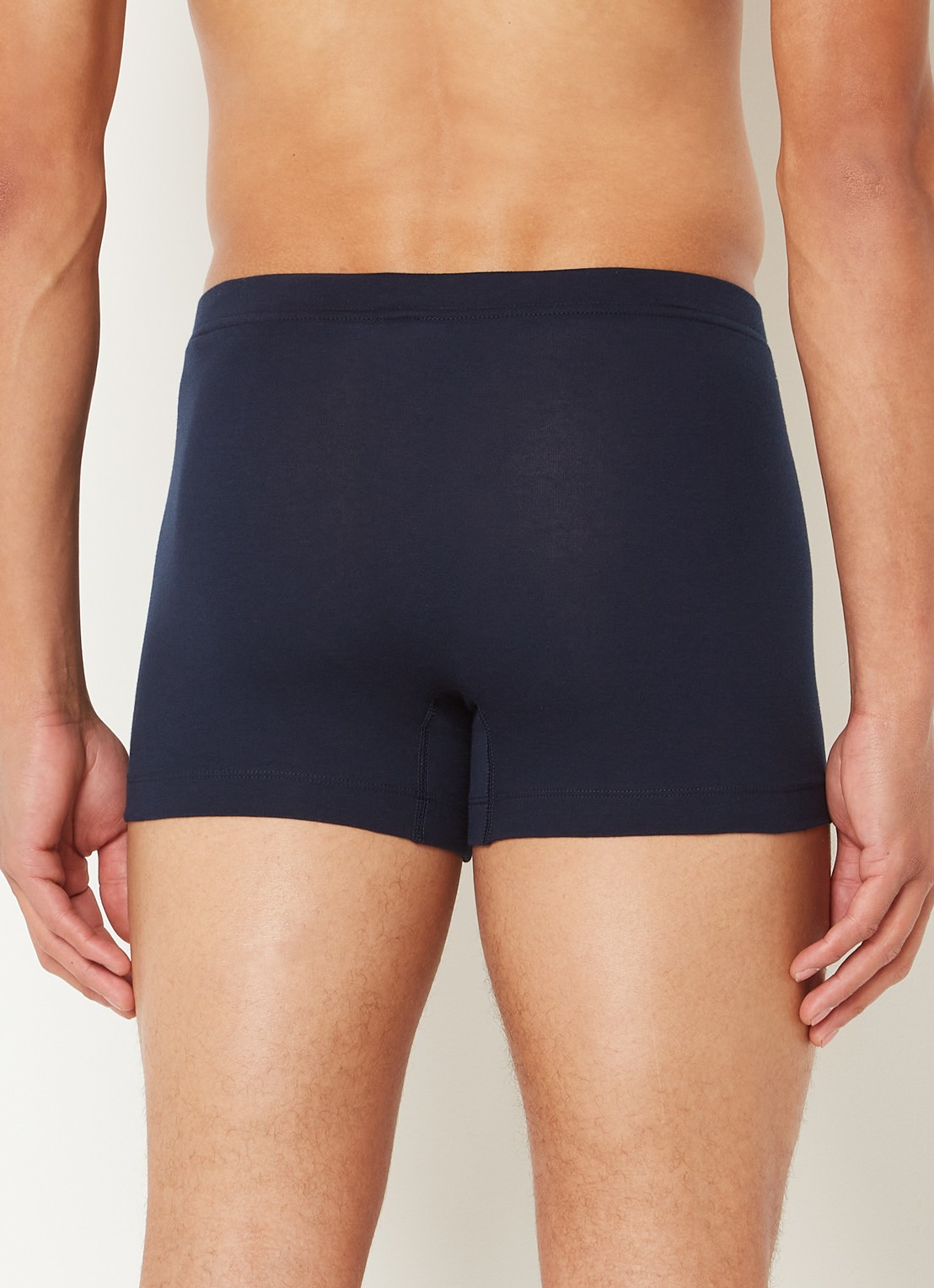 Schiesser Boxershorts in 3-pack - achterkant 2 royalblauw
