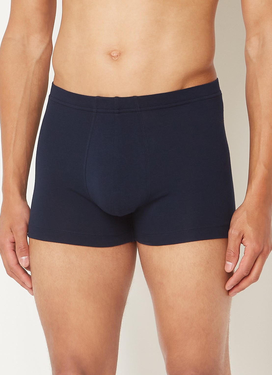 Schiesser Boxershorts in 3-pack - voorkant 3 royalblauw