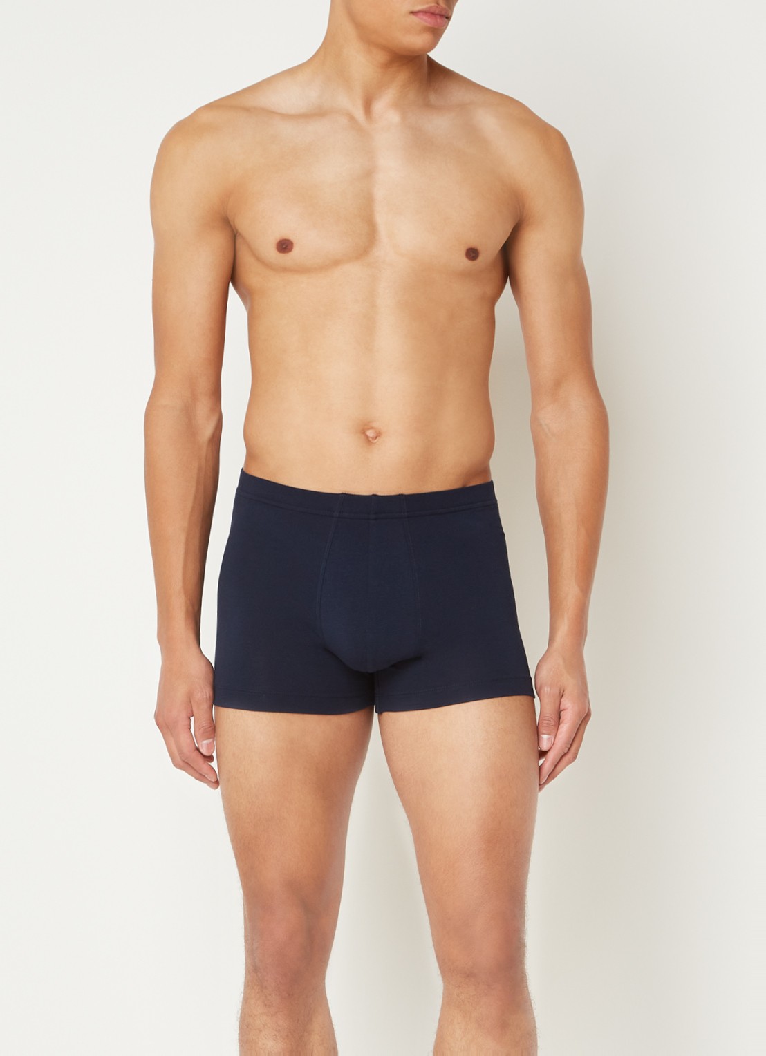 Schiesser Boxershorts in 3-pack - voorkant 4 royalblauw