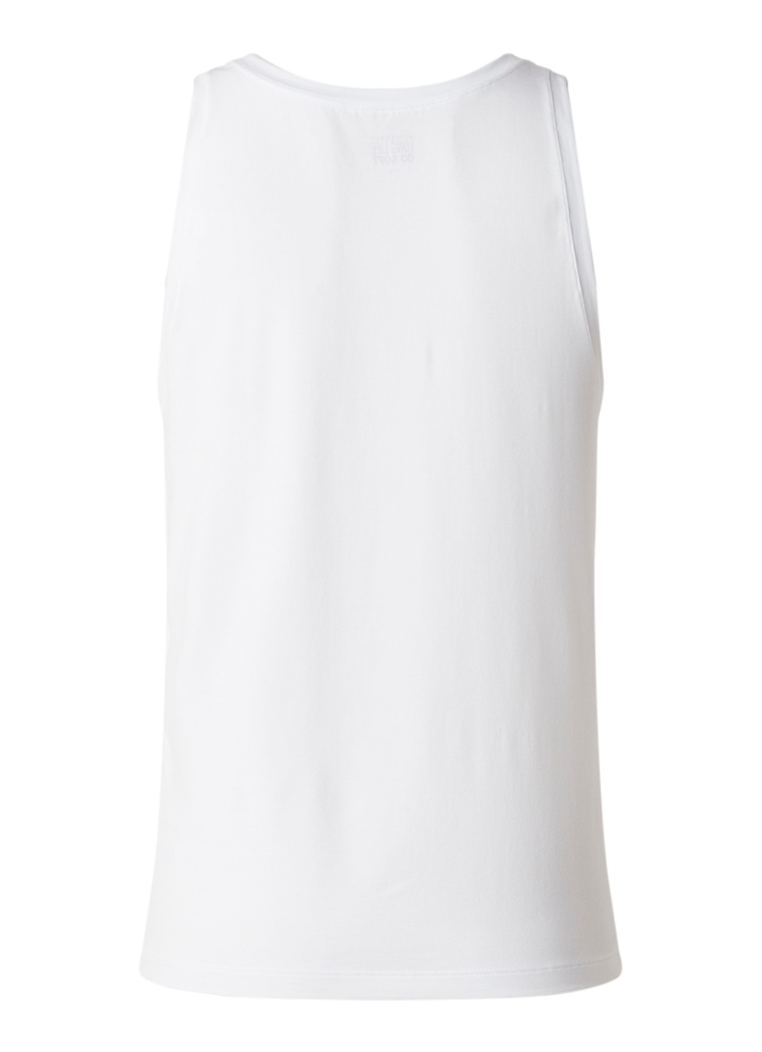 Schiesser Long Life Soft singlet - achterkant wit