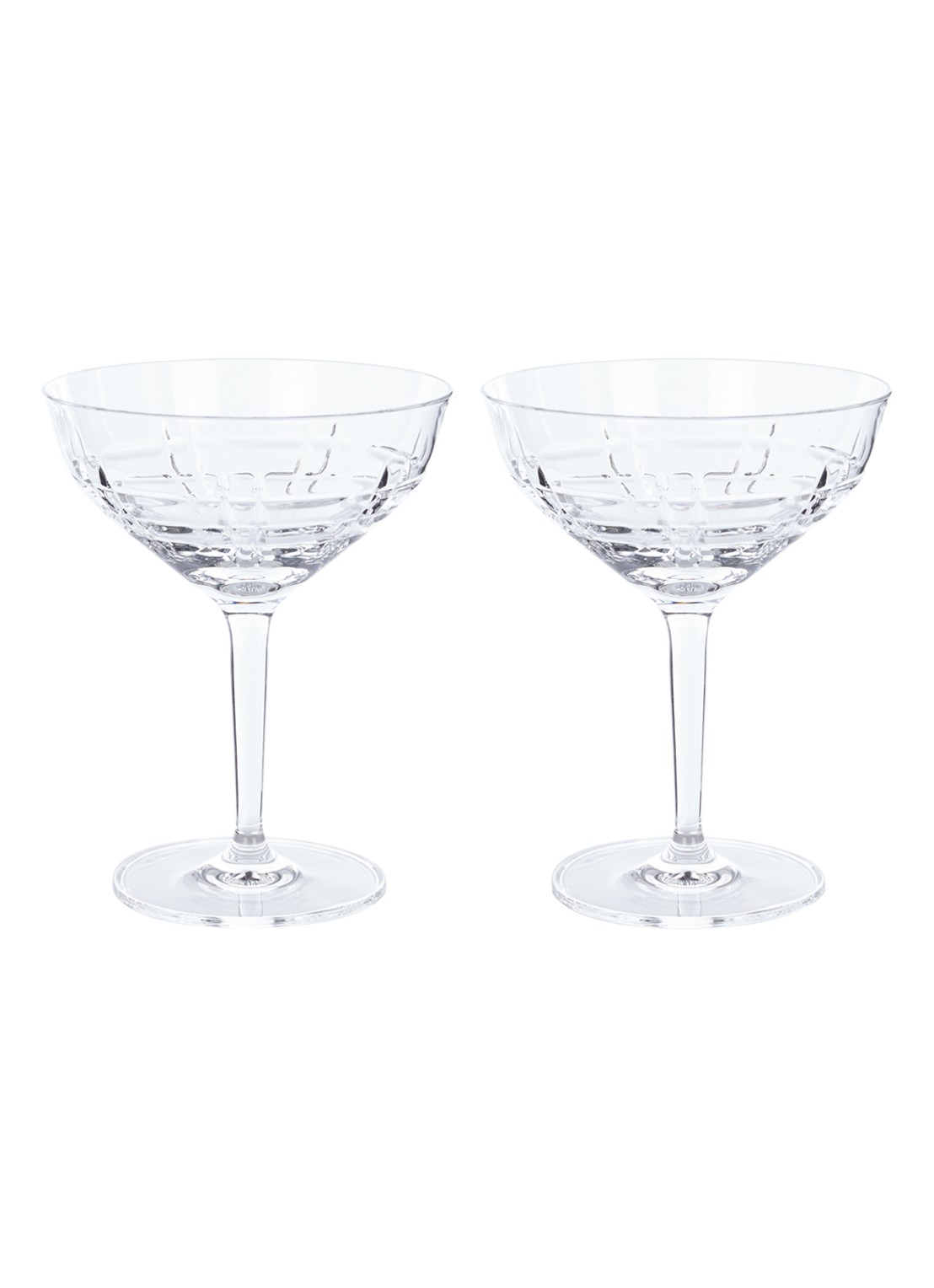 Schott Zwiesel Basic Bar cocktailglas 20 cl set van 2 - voorkant 2 transparant