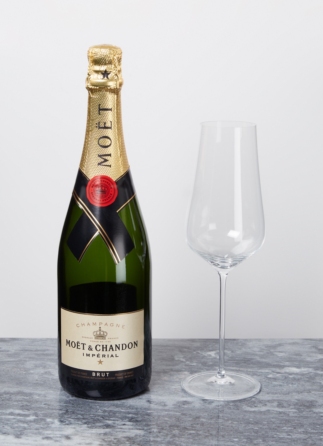 Schott Zwiesel Duo champagneglas 38 cl set van 2 - voorkant 2 transparant