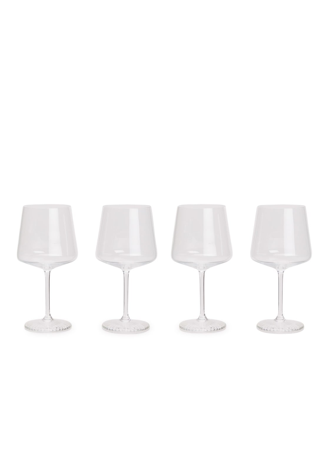 Schott Zwiesel Echo Gin Tonic cocktailglas 63 cl set van 4 - voorkant transparant